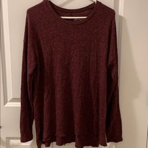 American Eagle Soft & Sexy distressed sweater